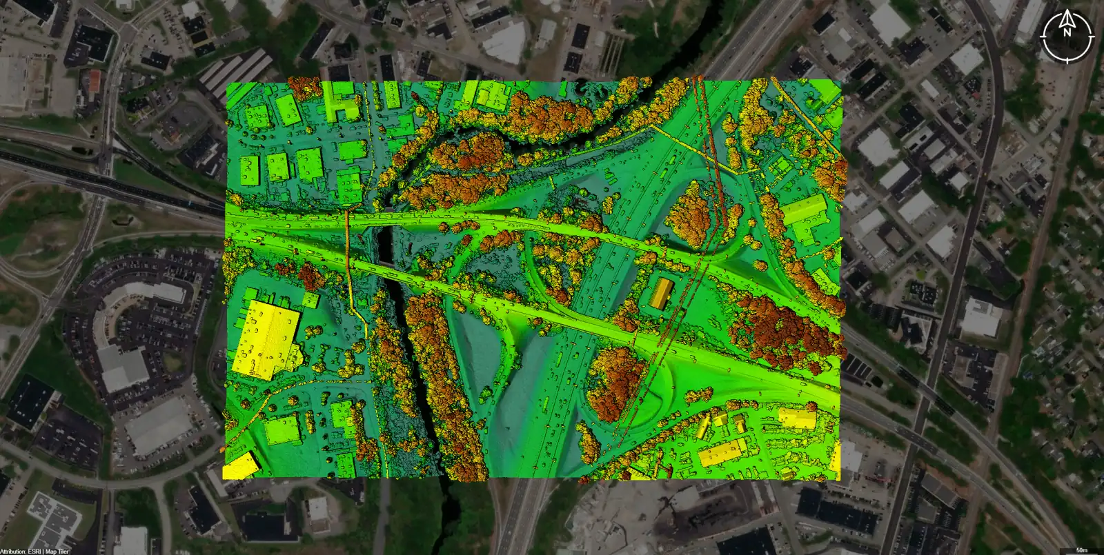 Rhode Island LiDAR preview